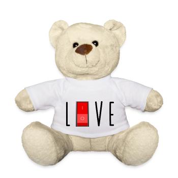 love - Nounours - blanc - Devant