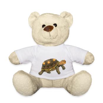 kleine Schildkröte - Teddy - Weiß - Vorne