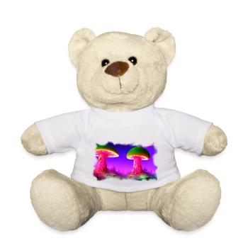 Mushrooms World 2 - Teddy Bear - white - Front