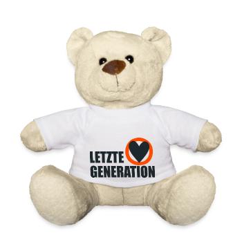 Letzte Generation - Design 4 - Teddy - Weiß - Vorne