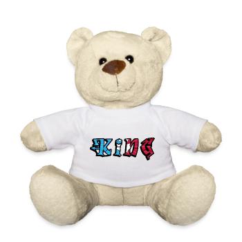 King Graffiti Street Style - Teddy - Weiß - Vorne