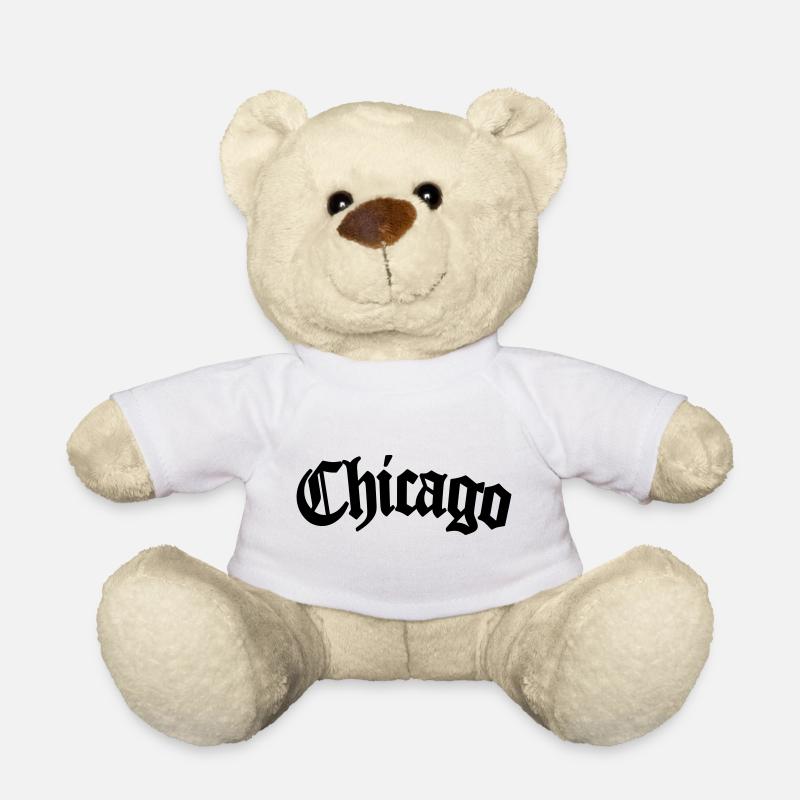 Chicago - Teddy Bear - white