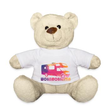 Wohnmobilistin - Teddy - Weiß - Vorne