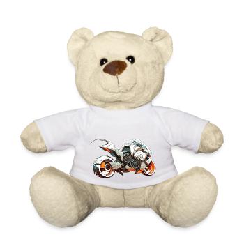 Moto 11 0 - Nounours - blanc - Devant