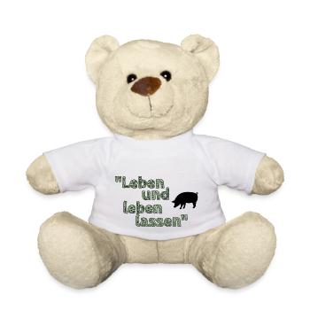 Leben und Leben lassen 2.0 - Teddy - Weiß - Vorne