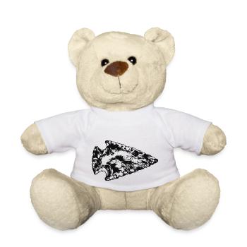 Arrowhead - Teddy Bear - white - Front