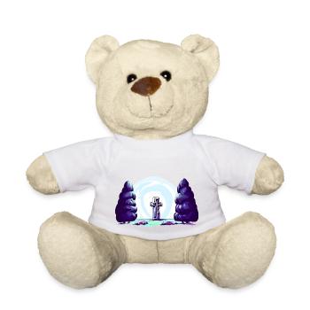 Croisement entre arbres - Nounours - blanc - Devant