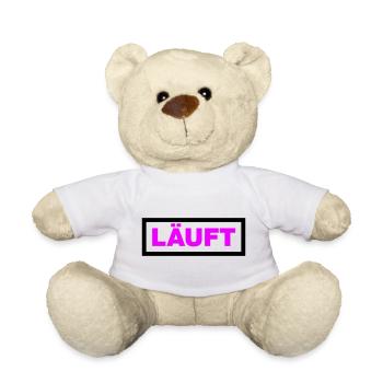 Läuft - Teddy - Weiß - Vorne