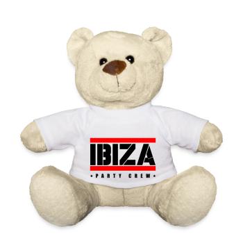 Ibiza Party Crew - Nounours - blanc - Devant
