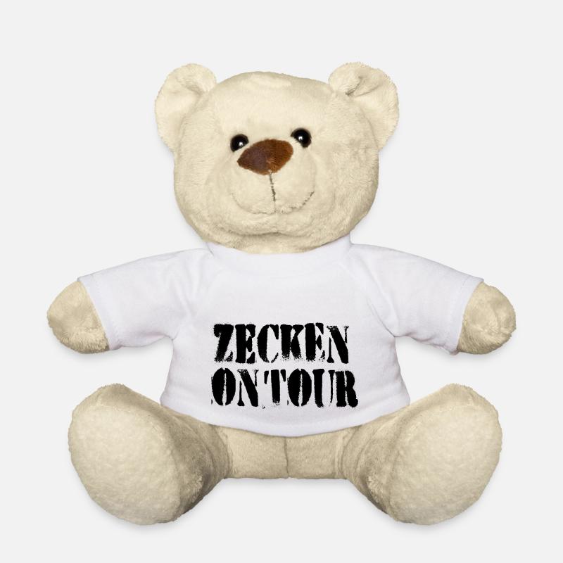 Zecken on tour - Teddy - Weiß