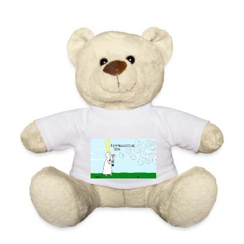 Hoffnungsstur sein. - Teddy - Weiß - Vorne