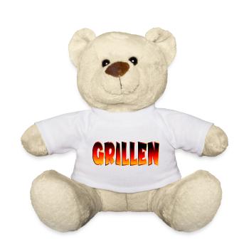 GRILLEN DEUTSCHLAND - Teddy - Weiß - Vorne