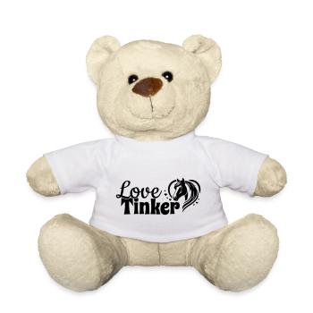 Tinker Love Coeur Tête De Cheval - Nounours - blanc - Devant