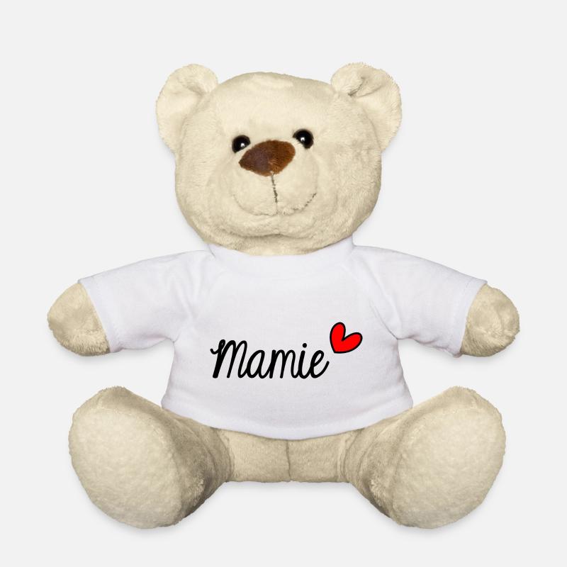 MAMIE. GRAND-MERE - Nounours - blanc