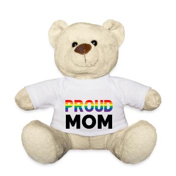proud mom rainbow - Teddy - Weiß - Vorne