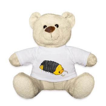 Cubaris sp Rubber Ducky, Nature Isopod Oase - Teddy - Weiß - Vorne