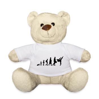 Entwicklung eines Karateka - Teddy - Weiß - Vorne