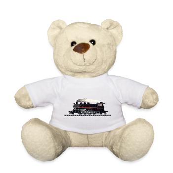 Graphique ferroviaire - Nounours - blanc - Devant