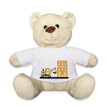 Bagger - Teddy - Weiß - Vorne