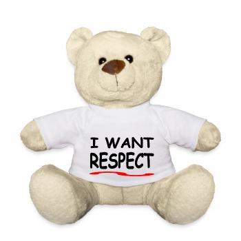 Respect - Nounours - blanc - Devant