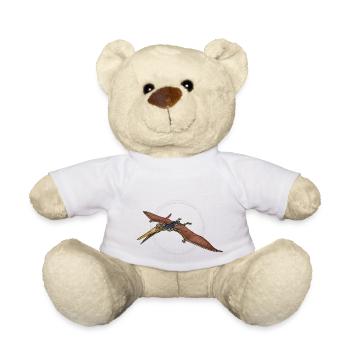 Flugsaurier // Illustration - Teddy - Weiß - Vorne
