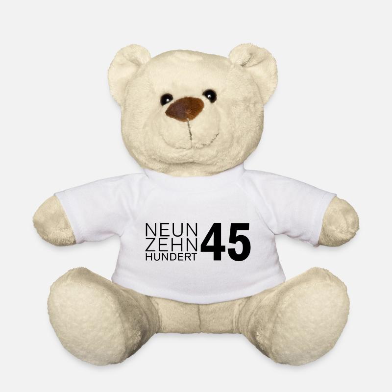 Jahrgang 1945 geboren - Teddy - Weiß