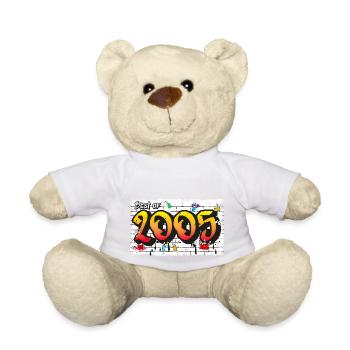 Graffiti Vibes seit 2005 – 20 Jahre Urban Edge - Teddy - Weiß - Vorne