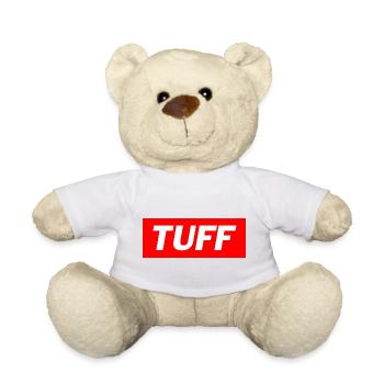 Tuff - Funny Memes - Teddy - Weiß - Vorne