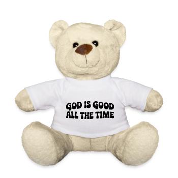 God Is Good - Teddy Bear - white - Front