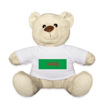 Graffiti Lagos Souvenir Portugal - Teddy Bear - white - Front