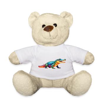 kroko_poly4 - Nounours - blanc - Devant