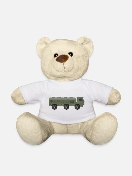 Militär-LKW - Teddy - Weiß