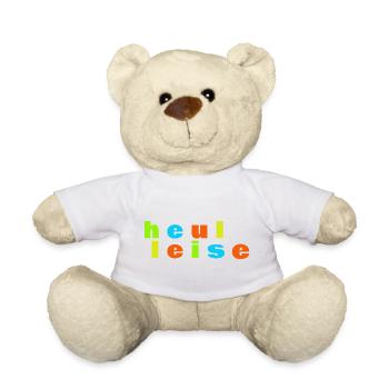 howl quietly - Teddy Bear - white - Front