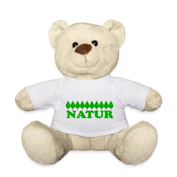 Nature - Teddy Bear - white - Front