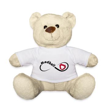 Radball, Cycleball, Hallenradsport - Teddy - Weiß - Vorne