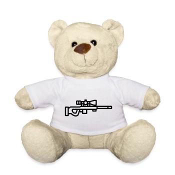 sniper - Nounours - blanc - Devant