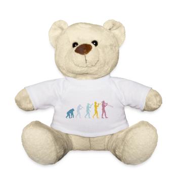 Trombone Evolution - Teddy Bear - white - Front