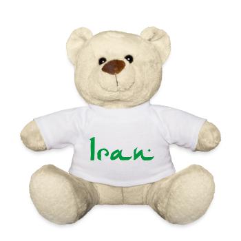 Iran - Teddy Bear - white - Front