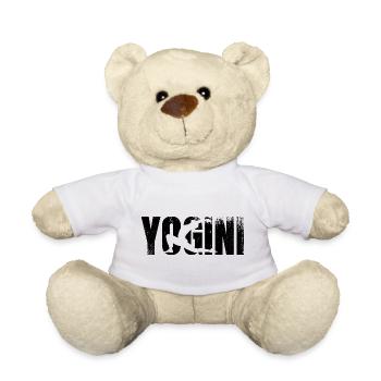 Yoga Teacher - Teddy Bear - white - Front
