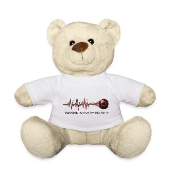 Pulse to Goal Soccer Passion - Teddy Bear - white - Front