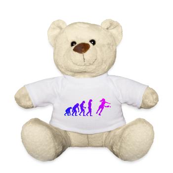 Pickleballspieler Geschenk für pickleball pro Fans - Teddy - Weiß - Vorne