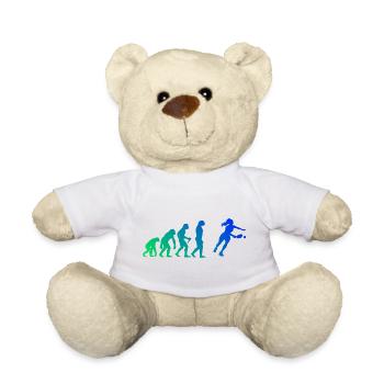 Pickleball Community Idea for Pickleball Sports Fans - Teddy Bear - white - Front