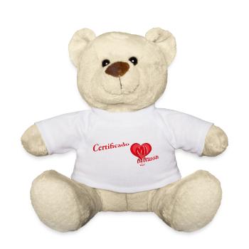 Certificado con mi corazón— Certified with My Hear - Nounours - blanc - Devant