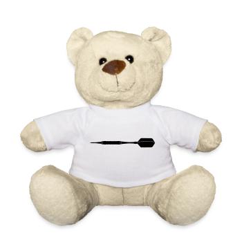 Dart, Dartpfeil - Teddy - Weiß - Vorne
