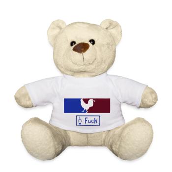 fuck cock french French - Teddy Bear - white - Front