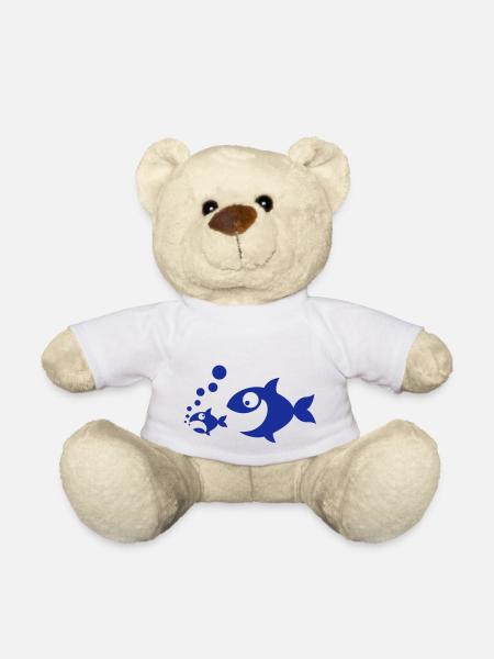 Fischfutter - Teddy - Weiß