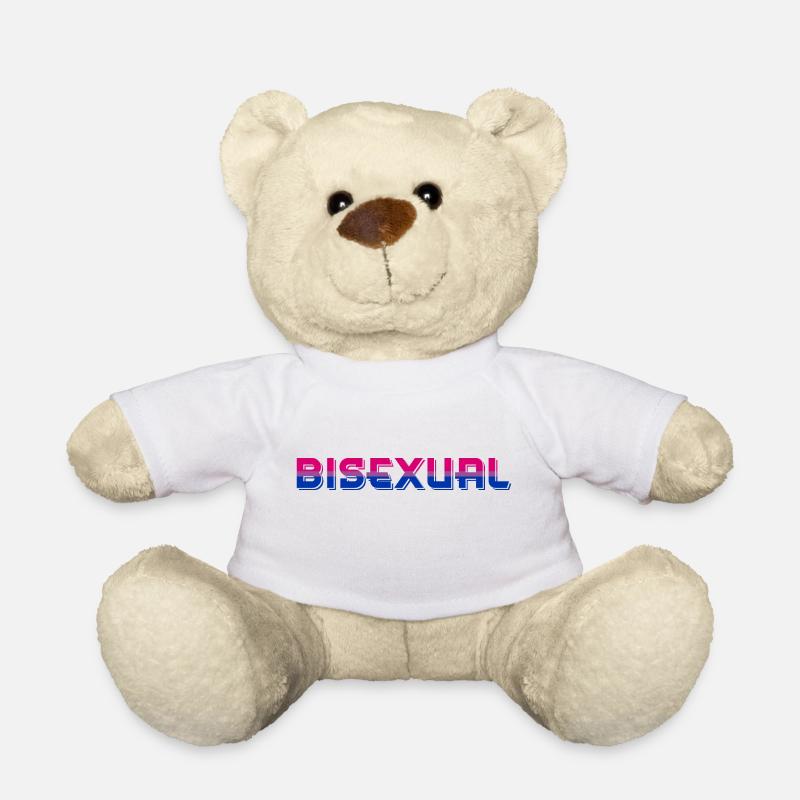 BISEXUAL | Flagge | LGBT - Teddy - Weiß