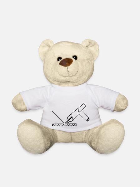 soudure de tig - Nounours - blanc