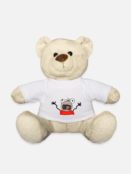 fear - Teddy Bear - white