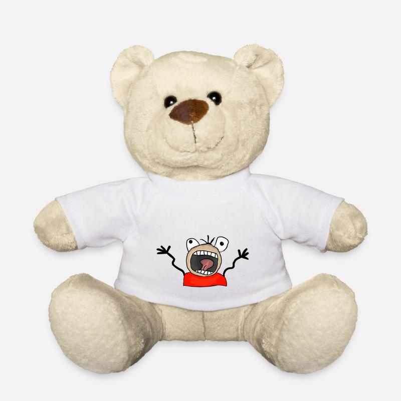 peur - Nounours - blanc